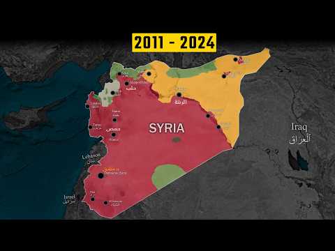 Suriye Haritası Nasıl Değişti! (Gün Gün 2011-2024)