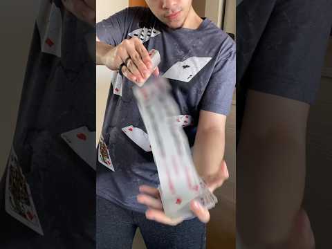 Como fazer esse movimento com as cartas