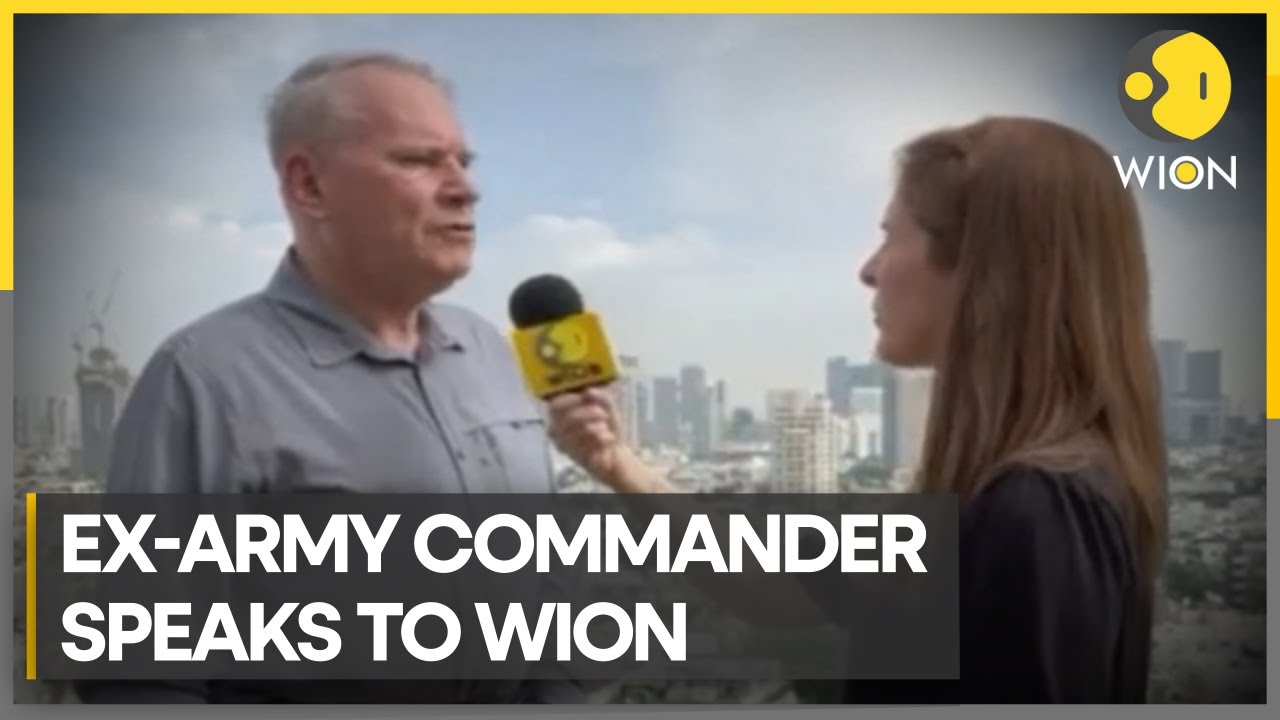 Former British head of forces in Afghanistan Colonel Richard Kemp on Israel’s war strategy