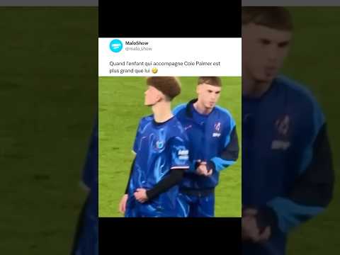Cole Palmer et un enfant 🤣