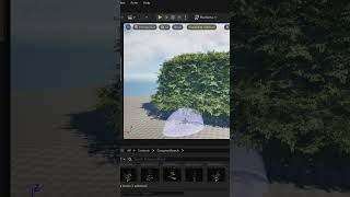 how to paint foliage inside unreal engine 5  #unrealengine5 #gaming #3dgamedevelopment