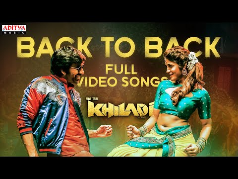 #Khiladi Full Video Songs Back To Back | Ravi Teja, Meenakshi Chaudhary, Dimple Hayathi | DSP