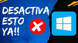 👉 DESACTIVA ESTO YA en Windows ⚠️🚀 (Haz tu PC MUCHO más rápido en 2026)