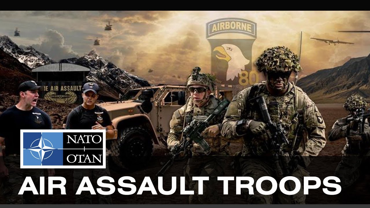 US Paratroopers • NATO Air Assault Training • Romania