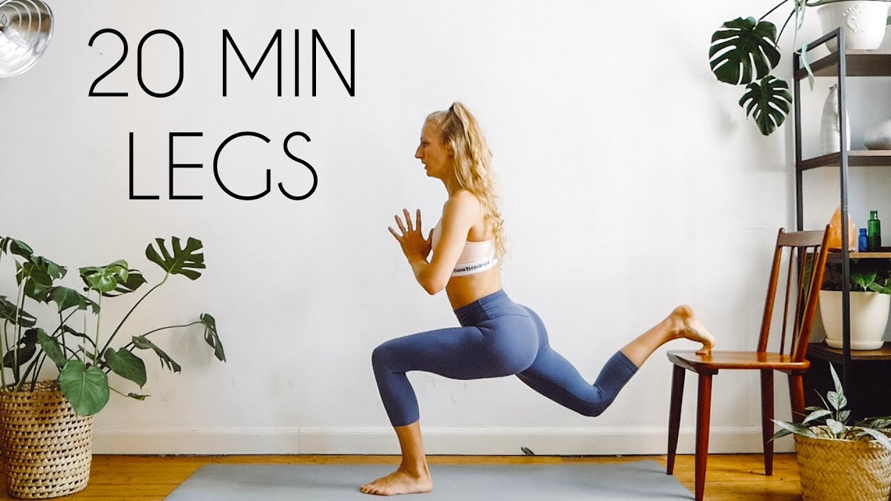 20 MIN BUTT & THIGH Workout (Lower Body No Equipment)