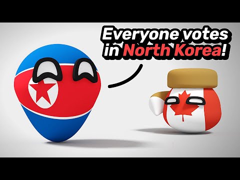 COUNTRIES COMPARE ELECTIONS | Countryballs Animation
