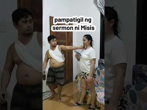Sinampal ko sa bibig.