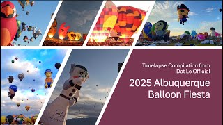 2025 Albuquerque Balloon fiesta Compilation from Dat Le Official