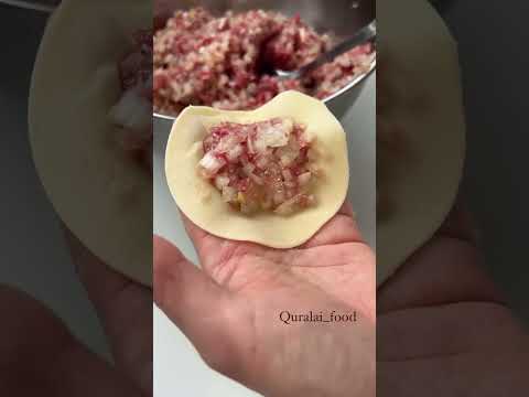 как лепить манты быстро и красиво