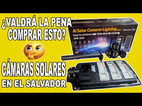 ¿Vale la Inversión? Cámara de Seguridad con Luz Solar en El Salvador Youtubero Salvadoreño