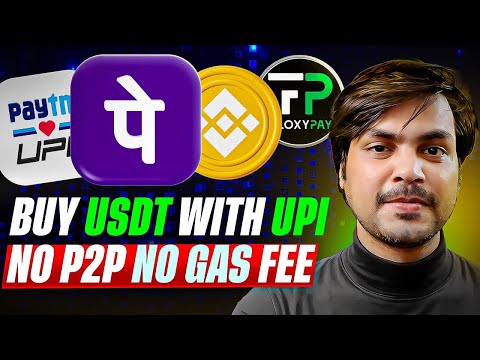 Buy USDT in India without P2P, Transfer USDT with low Gas Fee | Floxypay Step by Step Guide