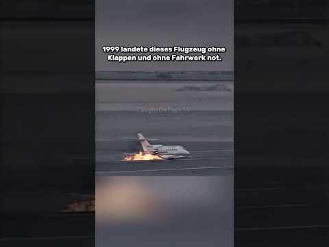 Notlandung ohne Fahrwerk