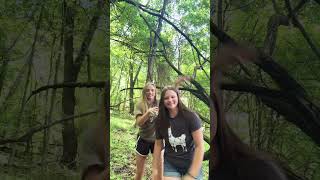 Dancing in the woods