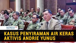 Penyiraman Air Keras Andrie Yunus, Menhan: Peradilan Militer Bisa Hukum Berat Pelaku