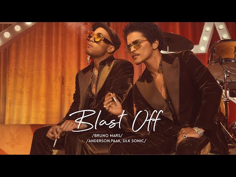 Bruno Mars, Anderson .Paak, Silk Sonic - Blast Off | Lyrics Video