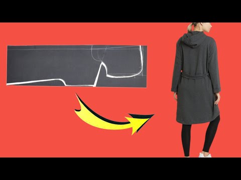 💥FAST AND EASY 💥The Easiest Way to Sew a Hooded Cardigan/Everyone Can Sew