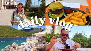 RIBARSKO SELO | SUNČAN DAN | PORTO MONTENEGRO | PREUKUSNI BURGERI - Daily Vlog ep.4