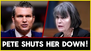 Pete Hegseth Schools Congresswoman Complaining About Marines In LA!