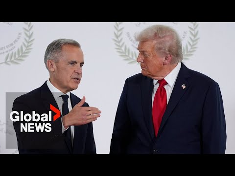 YouTube video thumbnail: Trump Announces 10 per Cent Tariff Increase on Canadian Goods
