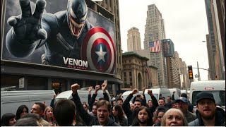 ¿Qué pasaría si Venom se hubiera fusionado con un héroe como el Capitán América?