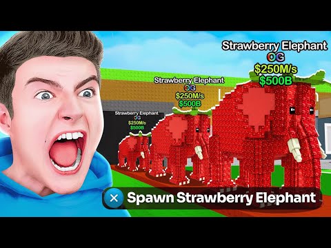 ADMIN SPAWNT mir OG STRAWBERRY ELEPHANT!