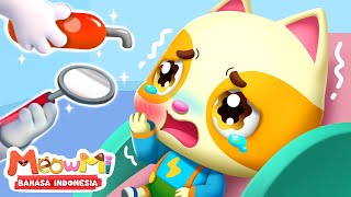 Aku Tidak Takut Pergi ke Dokter | Kucing Lucu | Lagu Anak-anak | MeowMi Family Show Bahasa Indonesia