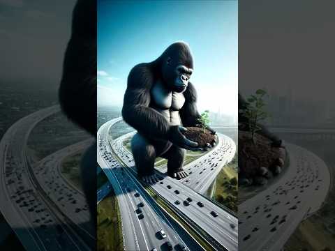 The poor monkey's magic tree was stolen by the naughty child ๐ฑ๐ญ #shorts #usa #ai