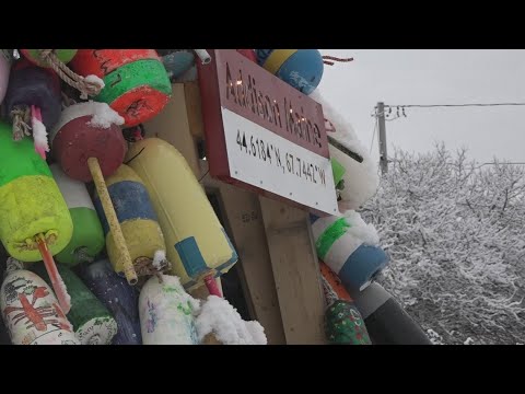 YouTube video thumbnail: Addison Honors Lost Fishermen With Tallest Buoy Tree in US, a Symbol of Resilience