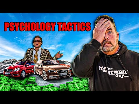 PSYCHOLOGY TACTICS Used Against you at a Dealership - Kevin Hunter the Homework Guy