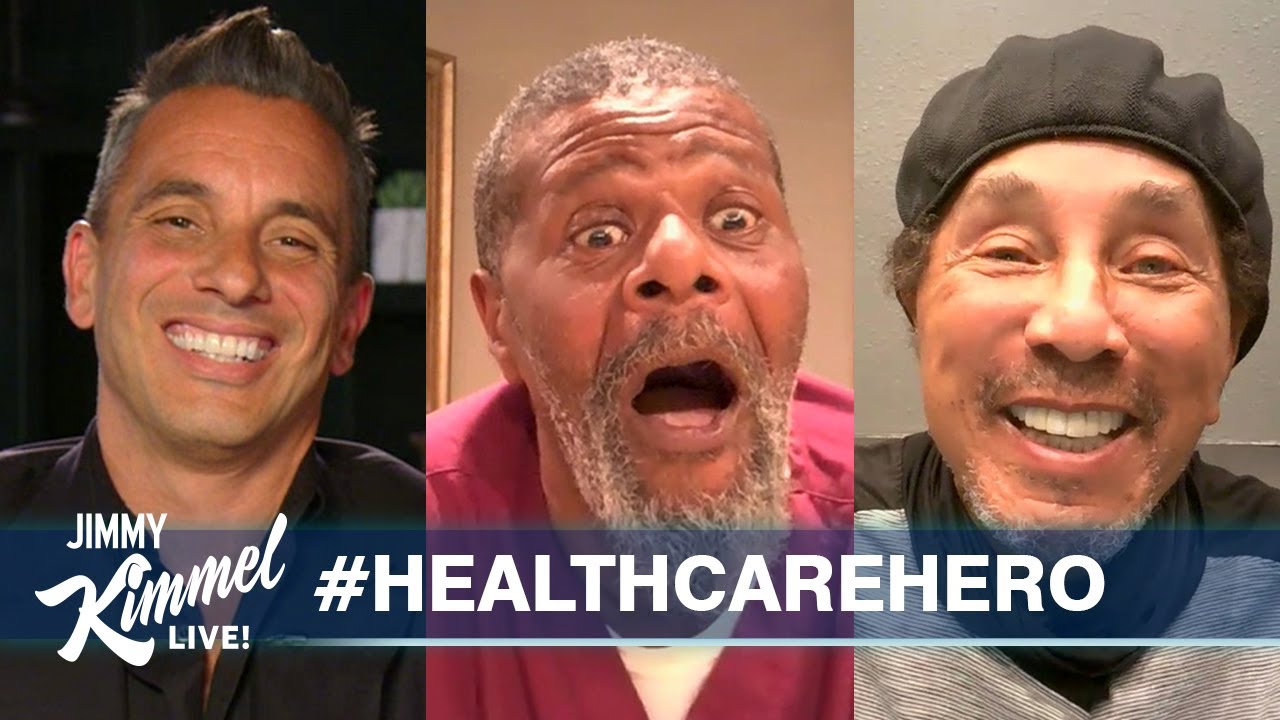 Sebastian Maniscalco & Smokey Robinson Surprise Health Care Hero - Supported by Green Goo