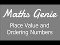 Understanding Place Value and Ordering Numbers