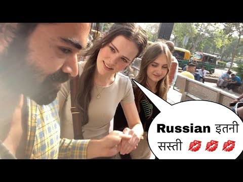 Russian girl proposed me at CP Delhi 😍| Propose too many girls | Prikshit Bhola Vlogs