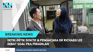 Detik-detik Doktif & Pengacara Dr Richard Lee Debat Soal Pra Peradilan 