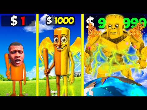 $1 to $1,00,000,000 Tung Tung Tung Sahur In GTA 5!