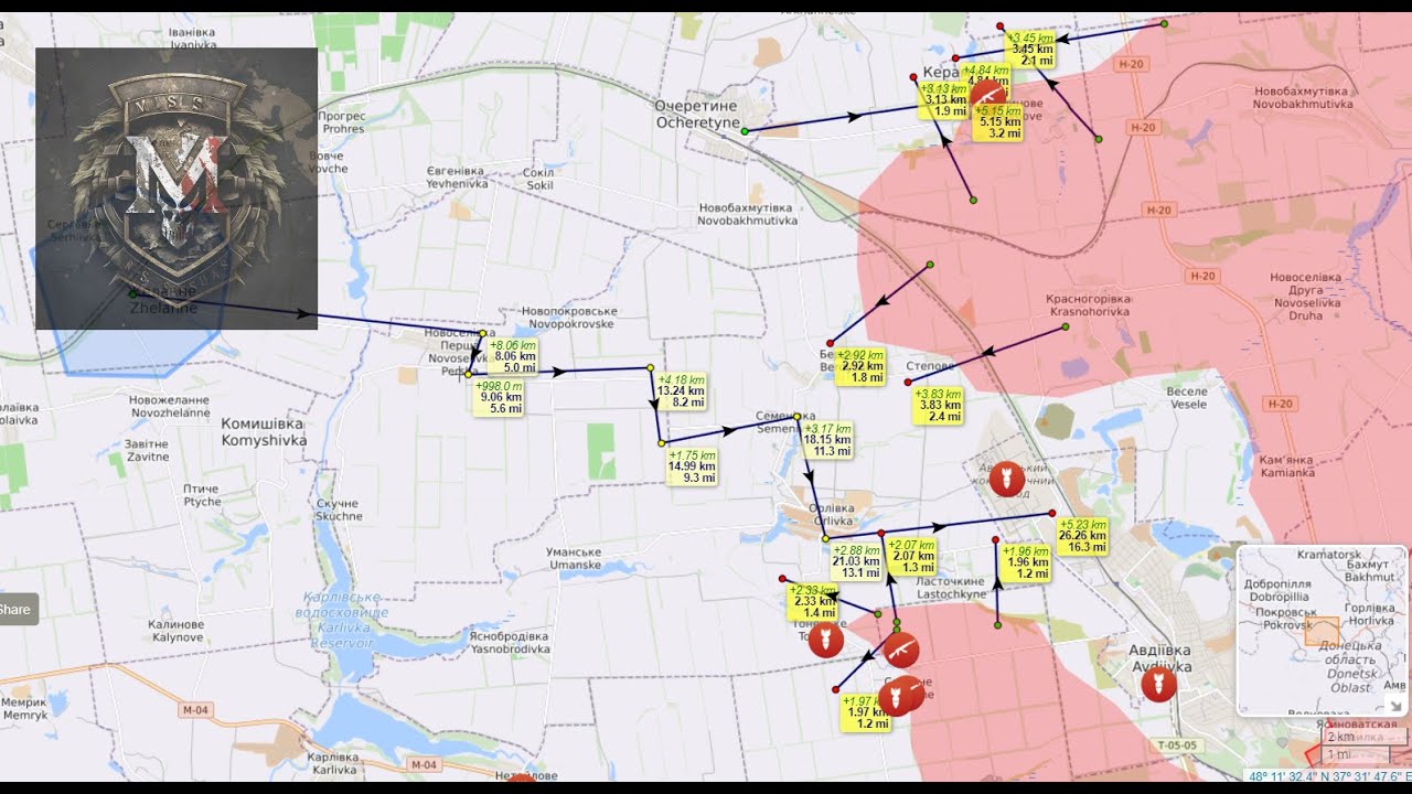 WAGNER Capture The North of Bakhmut. Avdiivka operation. Military Summary And Analysis 2023.03.26