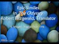 Similes in The Odyssey Analysis