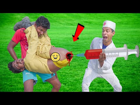 Very Special Trending Comedy Video 2025Amazing Injection Wala Comedy Video Doctor Ep 377