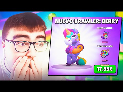 COMPRO Y SUBO DE RANGO a *BERRY* NUEVO BRAWLER ÉPICO de BRAWL STARS 🦄 - ByLavaro19