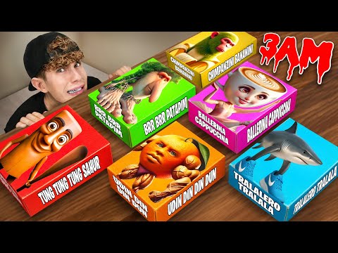 ÖFFNE NIEMALS MYSTERY TUNG TUNG TUNG SAHUR TRALLALERO TRALALA BOXEN um 3 UHR!!