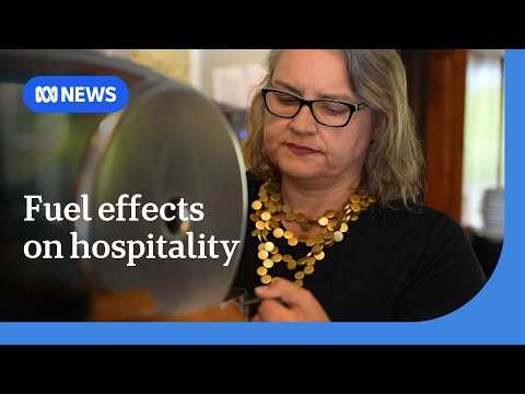 YouTube video thumbnail: Travellers Cancel Tassie Stays in Response to Fuel Crisis