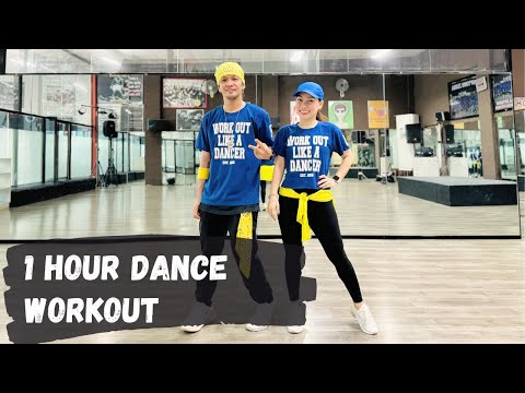 1 HOUR DANCE WORKOUT | 1 HOUR ZUMBA FITNESS | CARDIO | REMIX | DANCE COMPILATION | CDO DUO