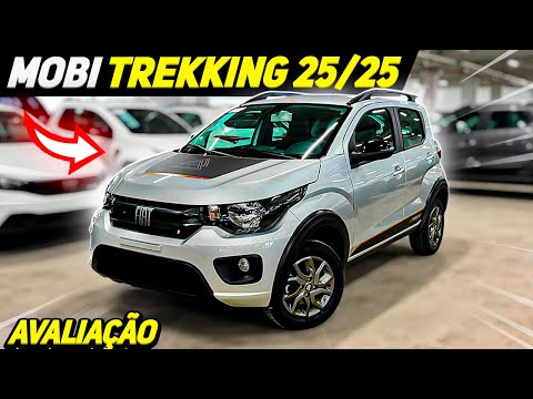 NOVO FIAT MOBI TREKKING 2025/25 - AGORA COM NOVO MOTOR MAIS POTENTE!