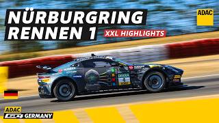 ADAC GT4 Germany Nürburgring 2026: XXL Highlights Rennen 1 🏁 | Volle GT4-Action!