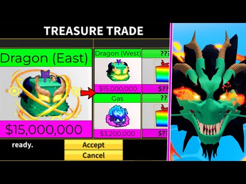 True Value of Eastern DRAGON!! What People Trade For It? Blox Fruits Dragon Rework Update