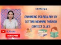 Context Clues and Vocabulary Meanings
