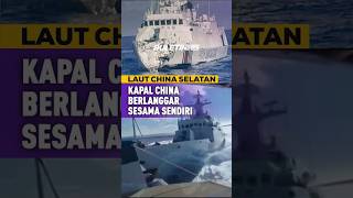 LAUT CHINA SELATAN | Detik 2 Kapal China Berlanggar Ketika Kejar BOT Filipina
