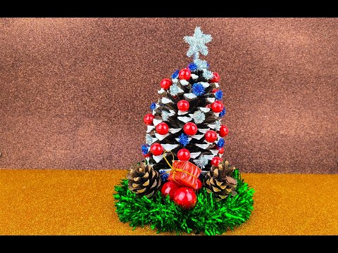 🎄 Árbol de navidad con piñas 🎄Manualidades 🤩 Decoración