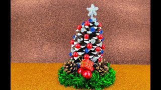 🎄 Árbol de navidad con piñas 🎄Manualidades 🤩 Decoración
