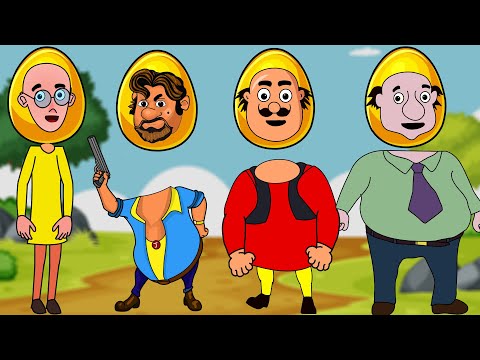 Granny Motu Patlu | Vs Superhero Fight | Cartoon Spiderman Datman Hulk | Tebak Gambar Marvel