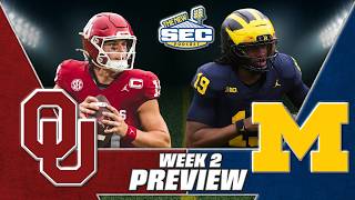 OKLAHOMA vs MICHIGAN Preview & Predictions - (Week 2)